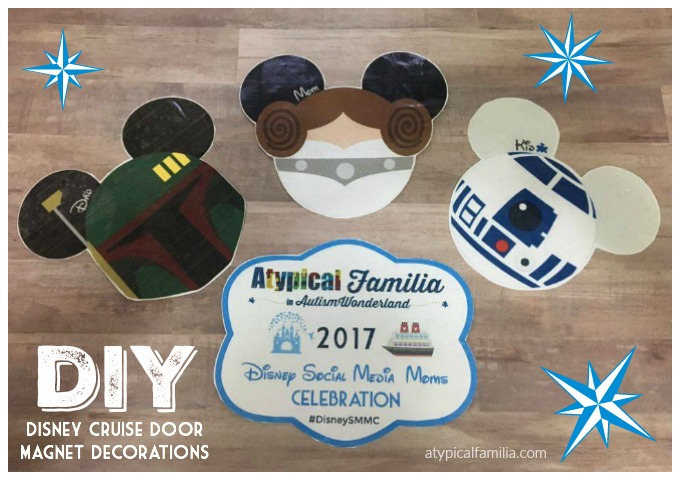 Diy Super Easy Cute Disney Cruise Door Magnets